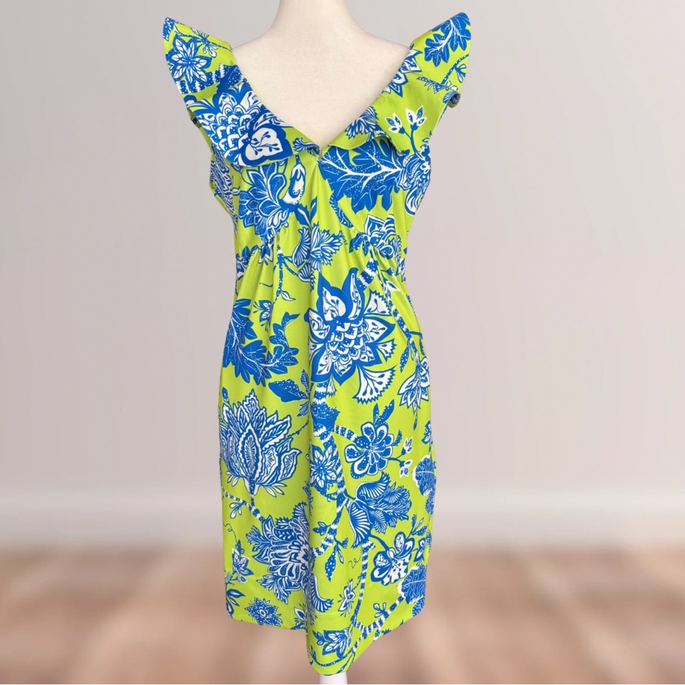 Gretchen Scott Fling Fantasy Dress
Lime Green Blue Floral